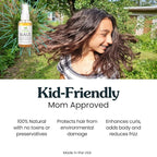 WAVE, Damage Control Hair Oil with Jojoba | Thermal Heat Protector for Sun, Flat Iron, Hot Blow Dry, Blowout to Prevent Damage and Breakage | Sulfate Free Natural Hair Styling Product Made in USA