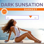 Sun Laboratories By Giesee Dark Sunsation Self Tanning Solution 16 oz - Sun Tanning Lotion, Spray Tan, Tanning Spray, Airbrush Tanning, Sunless Tanner, Self Tanner Spray Mist, Bronzing Spray