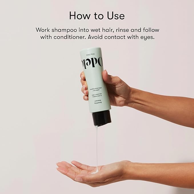 Odele Smoothing Sulfate-Free Shampoo & Conditioner Gift Set for Moisture, Frizz Control, Shine, and Straight to Curly Hair Types, 13 Fl Oz Each (2-Pack)