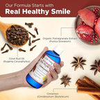 Pack of 3 Ayurvedic Organic Oil Pulling for Teeth & Gums | Natural Cinnamon Flavored Oral Rinse Mouthwash | Essential Oils for Healthy Gums & Bad Breath | Teeth Whitening & Fresh Breath-8 FL Oz