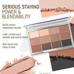 Highly Pigmented Chameleon Eyeshadow Palette, 12 Colors Sparkle Creamy Duo Chrome Multidimensional Eye Shadow Pallet, Long-Wearing Formula,easily blendable,Vegan & Cruelty Free (#05)