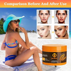 Brown Tanning Gel Tanning Cream,Tanning Accelerator Cream, Soft Brown Intensive Tanning Luxe Gel, Tanning Cream for Sunbeds & Outdoor Sun 150g*1PCS