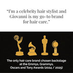 GIOVANNI 50:50 Balanced Shampoo & Conditioner Set - Hydrating, Clarifying, & Calming to Clean & Moisturize, For Over-Processed Hair, Salon Quality, No Parabens, Cruelty Free, Color Safe - 24 oz Each