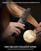 Fanttik Solo I10 APEX Portable Hair Straightener Brush, Cordless Straightening Comb with 113% Larger Heating Area, LED Display & Ceramic Coating, Ionic Technology & Safe Mode - Midnight