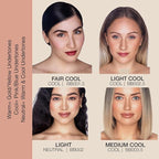 Bellapierre BB Cream SPF 20 – Mineral Sunscreen & Liquid Foundation, Lightweight Face Moisturizer with Buildable Coverage, Matte Finish, Non-Toxic, Paraben-Free, Cruelty-Free – 1.7 oz - Fair Cool