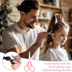 BESARME 1000pcs Mini Rubber Bands, Colorful Elastic Hair Ties with 6pcs Styling Tools for Baby Girls' Hair Accessories, Christmas Gifts