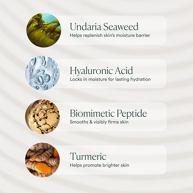 OSEA Undaria Algae™ Body Lotion 5 oz - Ultra-Hydrating & Lightweight Body Lotion - Firms Skin in 4 Hours - Packed with Undaria Seaweed & Hyaluronic Acid - for Dry, Normal, & Combination Skin