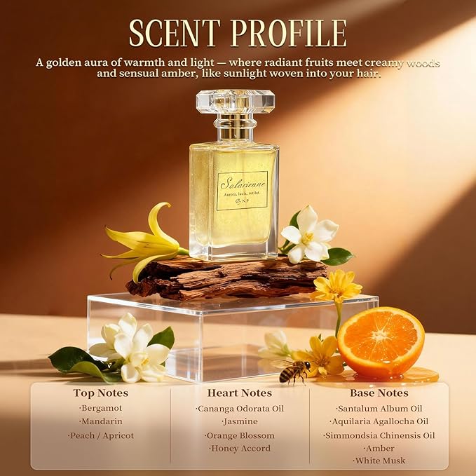 NP NATURES PHILOSOPHY Hair Perfume, Leave-in Hair Serum & Shine Hair Spray for Women, Anti-Frizz, Long Lasting Fragrance, Lightweight Conditioner & Glossier Hair Perfume oils - 50ml