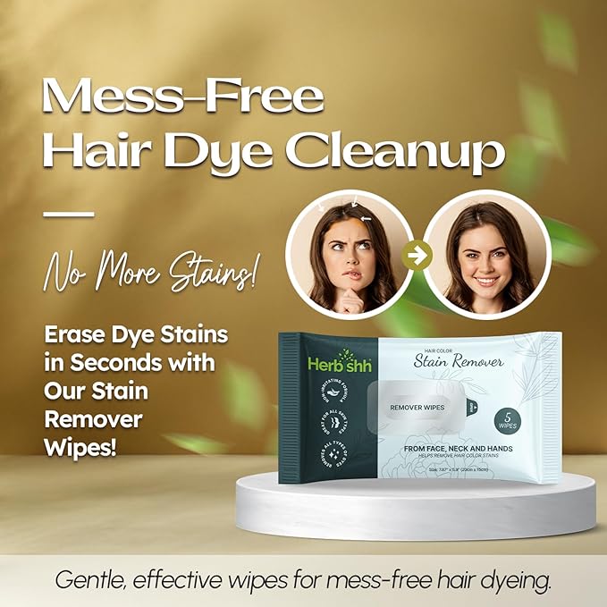 Herbishh Hair Color Shampoo for Gray Hair – Natural Hair Dye Shampoo – Lasts Up To 3-4 Weeks – 500ML – 3-In-1 Hair Color – Colors, Cleanses, and Conditions (Dark Brown Gift Set)