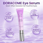 Caffeine & Retinol Under Eye Serum – Dermatologist-Tested, Fast Absorbing, Correction for Puffy Eye Bags Fine Lines Dark Circles Wrinkles While Providing Moisturizing Care