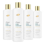 Dove Nutritive Solutions Moisturizing Conditioner 4 Count for Dry Hair Daily Moisture Deep Conditioner Detangles and Nourishes Dry Hair 12 oz