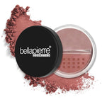 Bellapierre Mineral Blush – Loose Powder Blush, Lightweight Cheek Color, Warm Dewy Finish, Talc-Free, Hypoallergenic & Non-Toxic – 0.3 oz – Suede