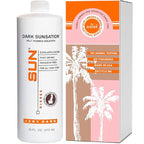 Sun Laboratories By Giesee Dark Sunsation Self Tanning Solution 16 oz - Sun Tanning Lotion, Spray Tan, Tanning Spray, Airbrush Tanning, Sunless Tanner, Self Tanner Spray Mist, Bronzing Spray