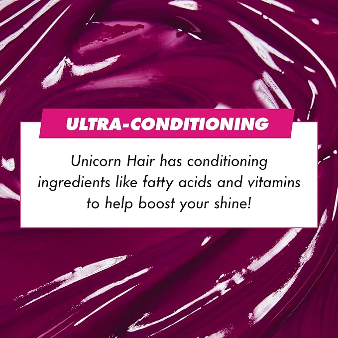 Lime Crime Full Coverage Unicorn Hair Dye, Chocolate Cherry - Damage-Free Semi-Permanent Hair Color Conditions & Moisturizes - Temporary Hair Tint Kit Has A Sugary Citrus Vanilla Scent - Vegan