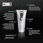 DX2 - Prevent Grey Shampoo for Men - Gradual Restoration of Dark Color, Daily Wash to Protect Follicle Pigmentation - 150ml
