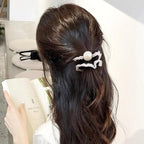 Silk Scrunchies Hair Ties 3Packs – Super Soft Thin Hair Scrunchies, Gentle on Hair, Faux Pearl Decorated Hair Accessories for Women