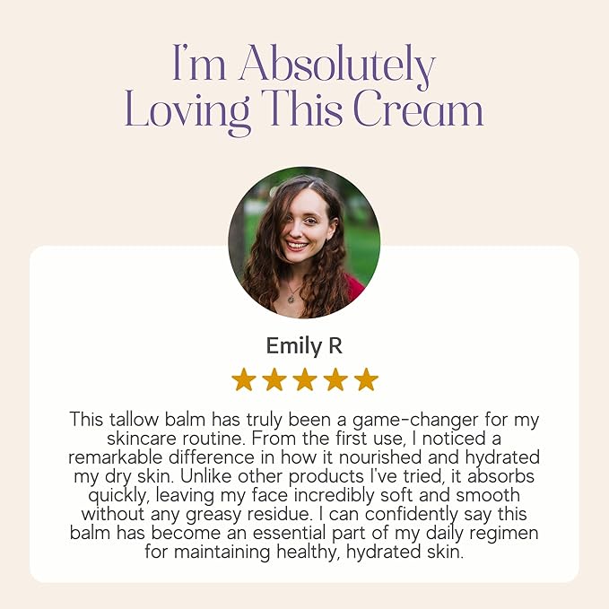 Ozek Beef Tallow for Skin - Whipped Tallow Balm