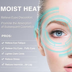 15PCS Steam Eye Mask, No Scent, Self-Heating Eye Mask, Eye SPA Mask, Relieve Eye Strain Fatique, Dark Circles, Puffiness(15pcs)