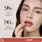 Nature Republic Honey Melting Lip Butter Balm – Moisturizing Tinted Balm with Peptides, for Sheer & Glossy, Smooth & Soft Lips, Stocking Stuffers (LYCHEE JELLY)