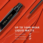 MAKI YIKA Orange Lipstick for Women Color Stay Long Lasting Lipsticks, No Smudge Matte Liquid Lipstick Transferproof Cruelty-Free Lip Color, Orange