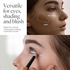 STEP BASIC 217 CHARCOAL BROWN, Longwear Eyeshadow Single, High-Pigment Eye Shadow Compact, Smooth & Blendable Colors, Crease-free (1.7g, 0.004 oz.)