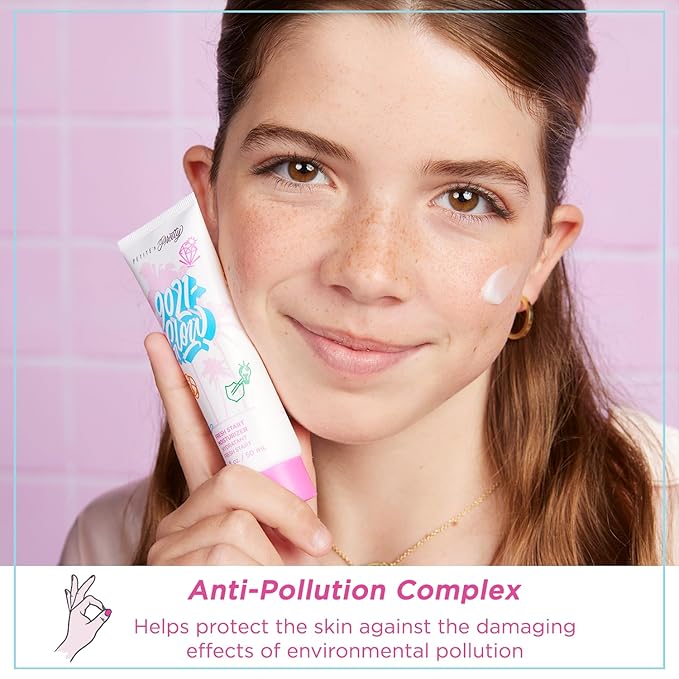 Petite 'N Pretty 9021-GLOW! Fresh Start Lightweight Moisturizer for Kids, Tweens & Teens - Contains Anti-Blue Light & Anti-Pollution Complexes