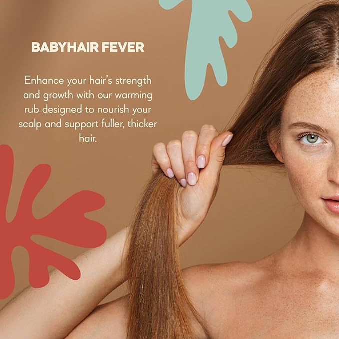 HairTry Babyhair Fever - Thinning Hair Treatment Women - Hair Serum for Hair Loss Prevention - Scalp Serum with Vitamin B Complex, Biotin & Caffeine - Hair Loss Solutions – Net 3.38 Fl. Oz/ 100 ml
