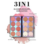16 Colors Blush Contour Highlighter Makeup Palette