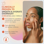 Fig.1 Retinol Night Cream Refill | Face Hydrating Moisturizer With Retinol & Squalane | Night Cream For Women With Sensitive Skin | Dermatologist Tested Wrinkle Reduction | 50ml