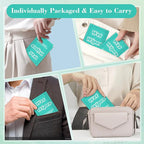 200 PCS Wet Wipes Individually Wrapped, Disposable Wet Wipes Bulk, Travel Size Wipe with Vitamin E & Aloe, Skin Cleansing Wipe for Hands Butt Restaurant Barbecue Daily Use, 7.1 x 7.87 inch