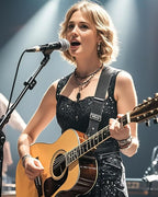 Face Glitter, Rose Gold Temporary Face Tattoos, Face Makeup Patches for Women Girls, Country Concerts Singer Festival Rave Accessories (Rose Gold - 10 pcs)