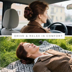 8 Pack Flat Hair Clips for Women – Large Glossy Neutral Rectangle No-Slip Claw Clips for Thick & Thin Hair, Strong Hold Square Hair Accessories for Work & Stylish Outfits