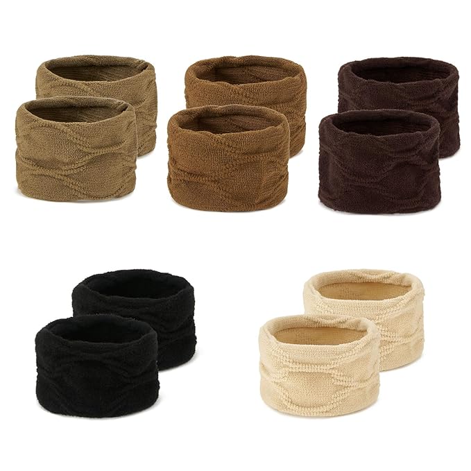 10 Pcs No Damage Hair Ties Thick Hair Elastic Rubber Bands Hair Accessories Scrunchies Seamless for Women