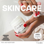 Amallow 100% Grass Fed Beef Tallow for Skin Care - Face + Body - Whipped Moisturizer for Sensitive Skin - Natural Lotion, 4 FL. oz. (Unscented + Jojoba Oil)