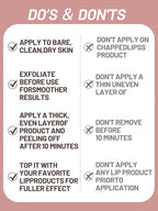 Lip Stain Peel Off Lip Liner Stain with Tweezer, Long Lasting Matte Lip Tint Tattoo, Highly Pigmented Color Lip Makeup, Waterproof Lipstick, Transfer-proof Lipstain for Women, Rose Pink