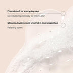 Suave Men’s Stress Relief Body + Face Wash, Gentle Moisture with Lavender & Cedarwood All Day Fresh Scent, 18 oz, 6 Pack