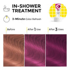 Semi Permanent Hair Color - 6 oz Color Depositing Conditioner with Shea Butter & Almond Oil- Color Conditioner Depositing Hair Mask - Vegan, Paraben, Ammonia & Sulfate Free -Merlot