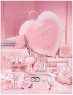 Beetles So In Love Collection – Forever In Love Valentine Gel Nail Polish Kit with UV Light, Pink Gel Polish with Base Top Coat Nail Tips Mini Rose Bouquet, Valentine's Day Gifts for Wife Girlfriend