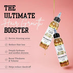 The Mane Attraction Extra Strength Rosemary + Fenugreek Herbal Hair Growth Oil | Infused With Castor Oil for ALL Hair Types