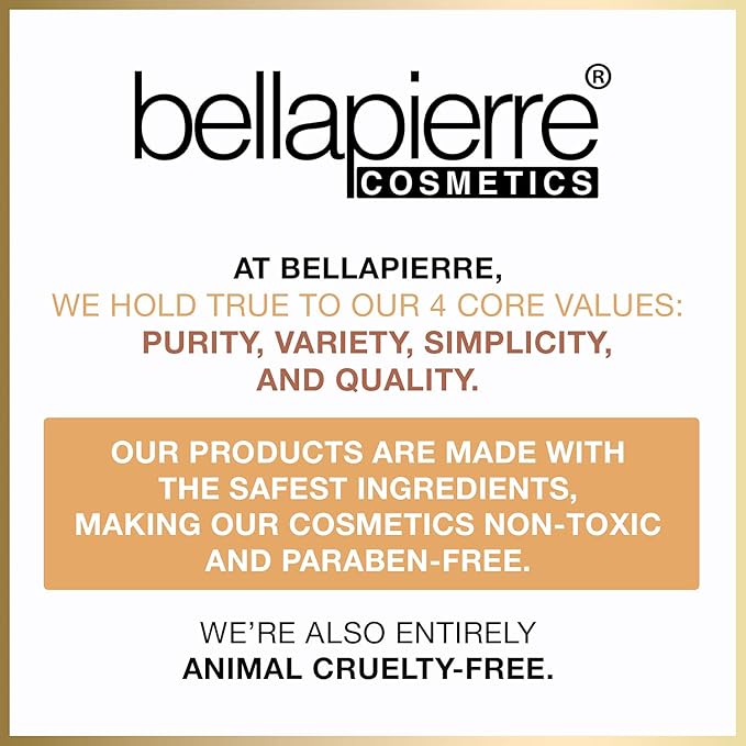 bellapierre Mineral Bronzer - Loose Powder | SPF Protection | Warms Skin Tone for a Sun-Kissed Look | Non-Toxic & Paraben Free - Peony - 0.3 Oz