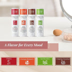 100% Natural Lip Balm Set - Hydrating and Moisturizing Beeswax Natural 4 Flavor Assortment - Lip Moisturizer for Dry Lips - Cocoa Butter - Petroleum Free Pack of 8