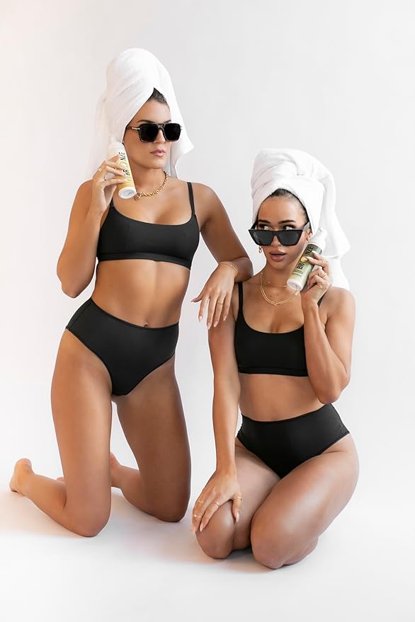 Double Dipped -Ultra Dark Tanning Mousse | Easy Application & Instant Gratification | Dries Immediately Without Leaving You Sticky | Non-Scented, Streak Free (Dark)