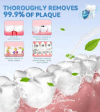 Water Dental Flosser for Teeth Cleaning with 1000ML Large Capacity and UV Storage, 10 Adjustable Pressure Electric Oral Irrigator with 7 Jet Tips, Gifts for Dental Health Seekers (Black)