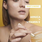 RARE Paris - Trésor Solaire - Soothing Under Eye Patches - Soothing & Strengthening - With Vitamin E & Arnica - Brightening, Firming & Revitalizing - Multi-Active Serum Formula - 30 Pairs