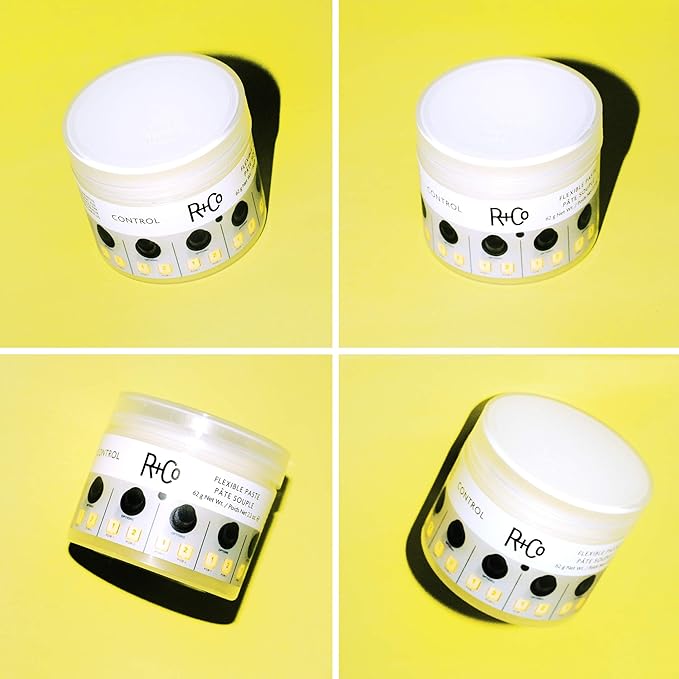 R+Co Control Flexible Paste | Strong Hold + Natural Finish| Vegan + Cruelty-Free | 2.2 Oz