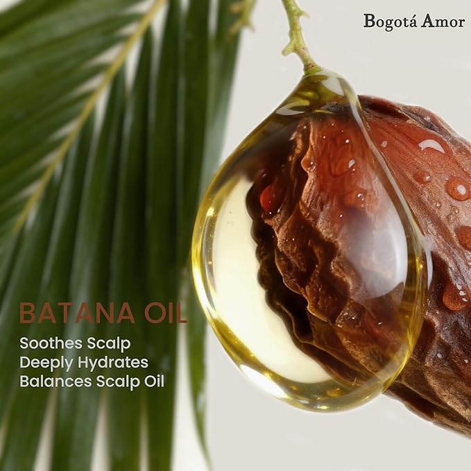 Dr.Healdy Bogota Amor Shampoo - Anti Dry Dandruff Clarifying Hair Care for Men, Batana Oil, Moisturizing, Color Treated Safe for Curly Hair, Bonding Repair Women Hair Treatment, 10.15 oz Pink - DHBAS