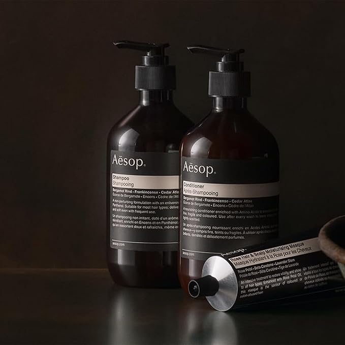 Aesop Conditioner | Soften and Hydrate All Hair Types | Nourishing Formula Enriched With Amino Acids | Citrus, Earthy, Woody | 16.9 oz / 500mL