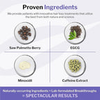 Shapiro MD Hair Growth Experts Women's Regrowth Kit Plus: Shampoo, Conditioner, 2% Minoxidil, Leave-In Foamer. Anti Hair Loss and Thinning Hair Solution for Women, 1 Month