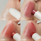 Laka Soul Vegan Lip Balm (4 Shades) Tinted, 3.9g/0.13oz, Deep Nourishing Plant-Based Lip Moisturizer, Vegan Lip Balm for Dry, Cracked and Chapped Lips (#Rosy)