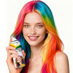 Temporary Black Hair Color Spray & Wax | Non-Sticky, Natural Look | Washable One-Time Use Hair Dye for Halloween, Cosplay, Festivals | For Women, Men & Kids 120 ML